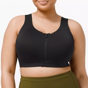 Lululemon Enlite Front Zip Sports Bra